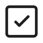 Checkmark Square SVG Icon